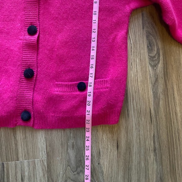 Ann Taylor Lambswool/ Rabbit Hair Button Down Sweater M - Picture 5 of 5